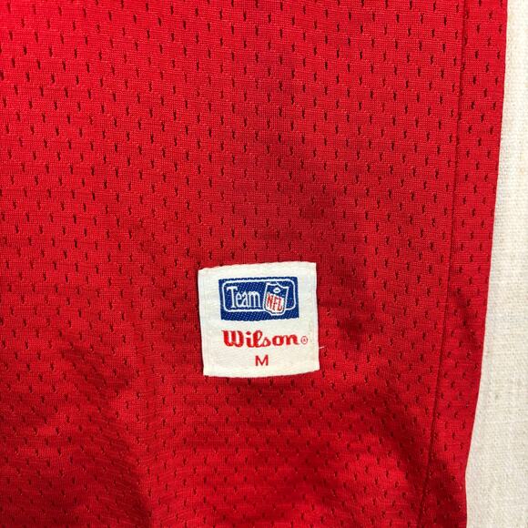Vintage Joe Montana Kansas City Chiefs Wilson NFL #19 Medium Football Jersey - Picture 5 of 8